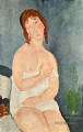 jeune femme dans une chemise la petite laitière Amedeo Modigliani
